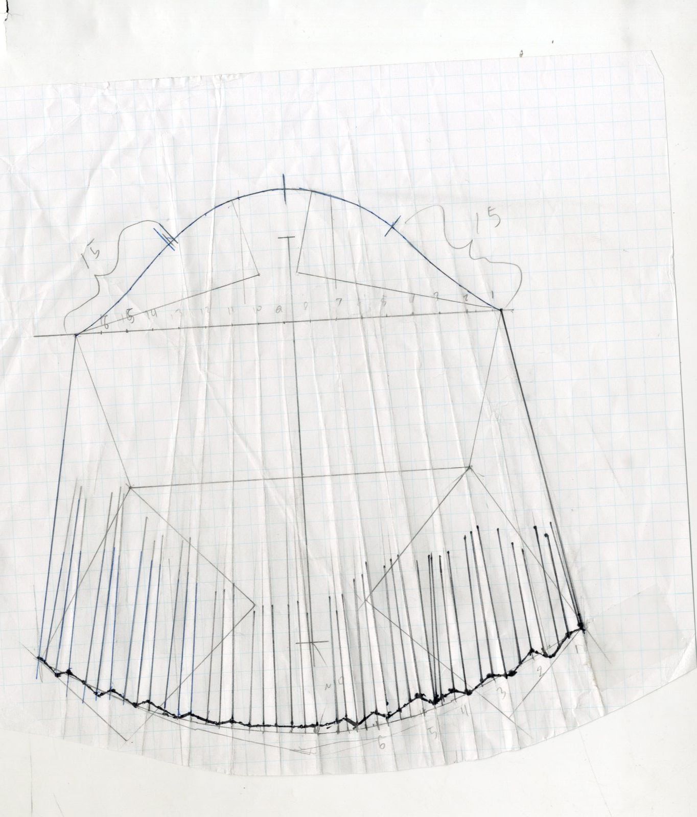Pattern Drafting document scan