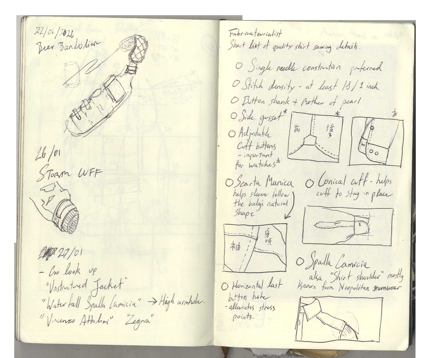 Sketchbook page 10